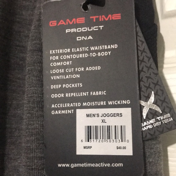 Game Time Men’s Joggers - Picture 2 of 8